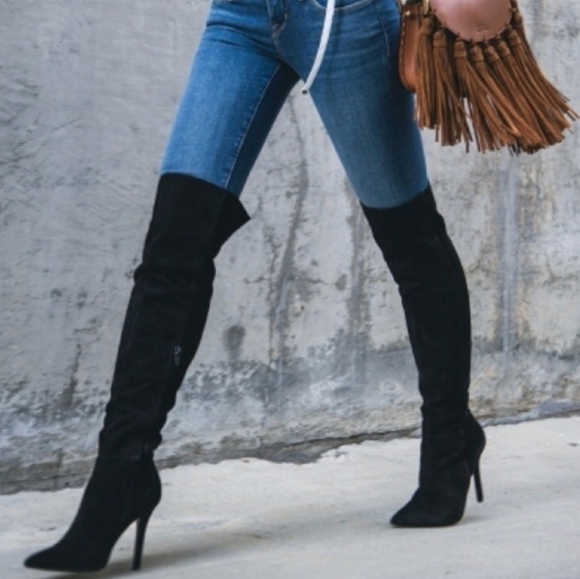 Aldo Asteille Stretch Fabric Over-the-knee Boots ๐ข - Picture 2 of 15